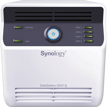 Synology DiskStation DS413j 4-Bay NAS Server