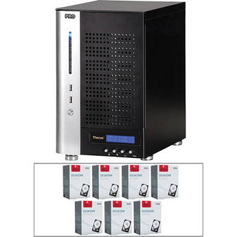 Thecus 28TB (7x 4TB) N7700PRO v2 7-Bay Tower NAS Server and Hard Drives Kit