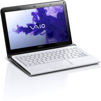 Sony VAIO E Series 11 SVE11125CXW 11.6" Notebook Computer (Seaform White)