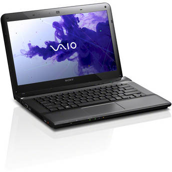 Sony VAIO E Series 14 SVE14126CXB 14" Notebook Computer (Sharkskin Black)