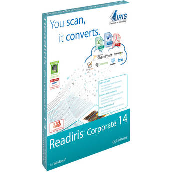 IRIS Readiris 14 Corporate OCR Software (3 User License)
