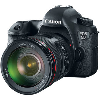 Canon 6D with 24-105mm - $200 Rebate, 2% Reward, AMEX Card Deal, Canon 200DG Deluxe Gadget BagWatson LP-E6 Lithium-Ion Battery Pack (7.4V 1750mAh)SanDisk 16GB SDHC Memory Card Ultra Class 10 UHS-IOben ACM-2400 4-Section Aluminum Monopod