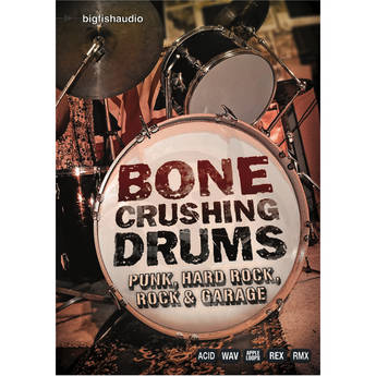 Big Fish Audio DVD: Bone Crushing Drums