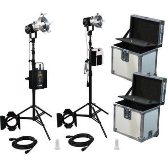 K 5600 Lighting Joker-Bug 200W/400W HMI 2 Case Combo News Kit (90-250/265VAC)