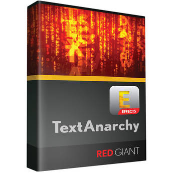 Red Giant Text Anarchy 2.4 (Academic Pricing)