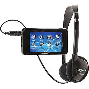Califone MP4 PLAYER/RECORDER w/3"SCREEN/4GB