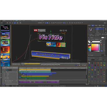 VisTitle 2.0 3D Title Effects Plug-In for EDIUS 6.0 and Higher