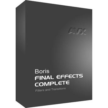 Boris FX Download: Final Effects Complete 7 AVX for Windows (Upgrade)