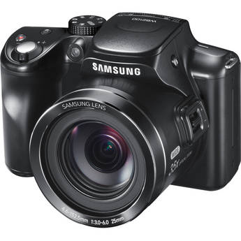 Samsung WB2100 Digital Camera (Cobalt Black)
