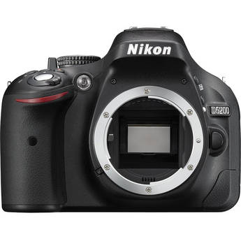 Nikon D5200 Digital SLR Camera (Body Only, Black)