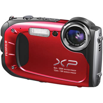 Fujifilm FinePix XP60 Digital Camera (Red)