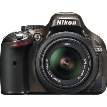 Nikon D5200 Digital SLR Camera with 18-55mm Lens (Bronze)