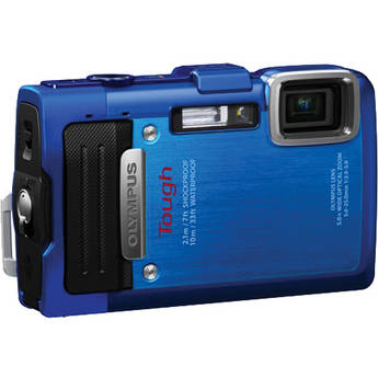 Olympus TG-830 iHS Digital Camera (Blue)