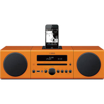 Yamaha MCR-042 Micro Component System (Orange)