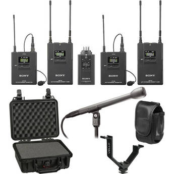 Sony UWP-V6 Dual Wireless ENG Basic Kit (42/44 - 638 to 662MHz)
