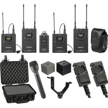 Sony UWP-V6 ENG Dual Wireless Deluxe Kit (30/32 - 566 to 590MHz)