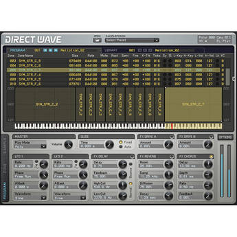 Image-Line DIRECTWAVE VSTI SAMPLER (DOWNLOAD)