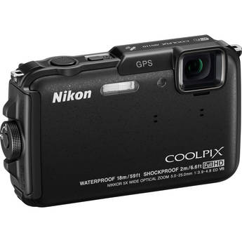 Nikon COOLPIX AW110 Digital Camera (Black)