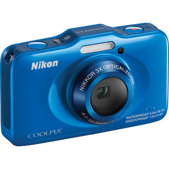 Nikon COOLPIX S31 Digital Camera (Blue)