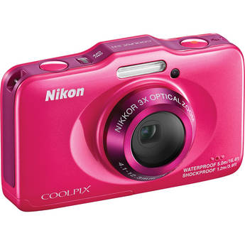 Nikon COOLPIX S31 Digital Camera (Pink)