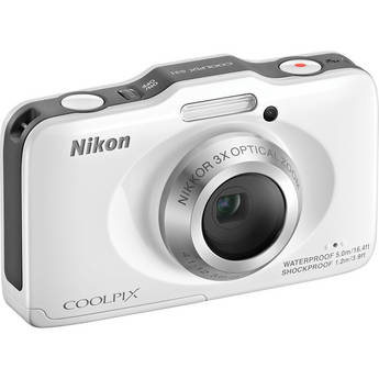 Nikon COOLPIX S31 Digital Camera (White)