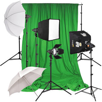 Impact 4 Light Green Screen Kit