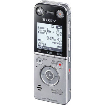 Sony ICD-SX733D Digital Flash Voice Recorder with Dictation Software