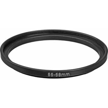 General Brand 55mm-58mm Step-Up Ring (Lens to Filter)