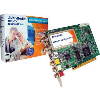 AVerMedia UltraTV 1500 MCE PCI NTSC TV Tuner for Windows