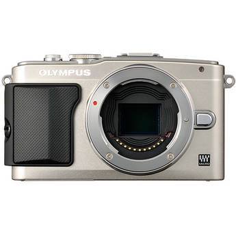 Olympus E-PL5 Mirrorless Micro Four Thirds Digital Camera Body (Silver)