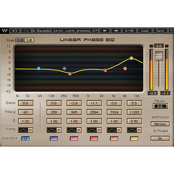 Waves Linear Phase Equalizer - Mastering EQ Plug-In (Native)