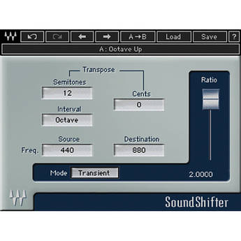 Waves SoundShifter - Pitch and Time-Shift Plug-In (Native)