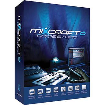 Acoustica Mixcraft 6 Home Studio - Music Recording ACTA-53 B&H