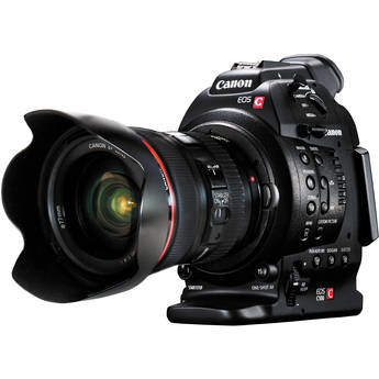 Canon EOS C100 Cinema EOS Camera with Dual Pixel CMOS AF and 24-105mm f/4L Lens