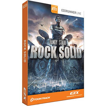 Toontrack Rock Solid EZX Expansion for EZdrummer and Superior Drummer