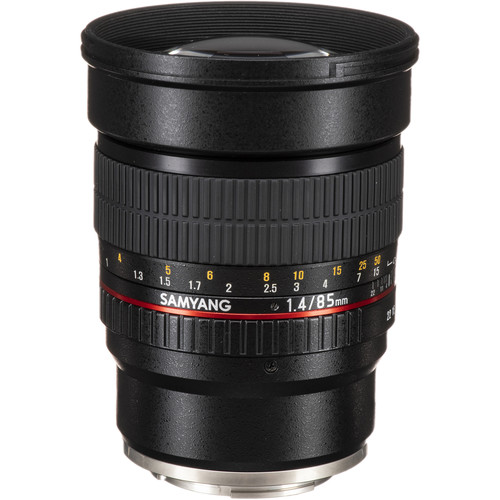 Samyang 85mm f/1.4 Aspherical IF Lens for APS-C Sony E-Mount Cameras