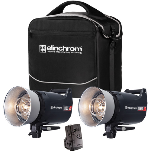 Elinchrom ELC Pro HD 1000/1000 To Go 2 Light Kit 