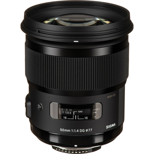 Sigma 50mm f/1.4 DG HSM Art Lens for Nikon F