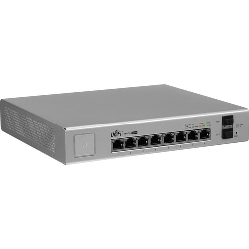 Ubiquiti Networks UniFi Managed PoE+ Gigabit 8 Port Switch with SFP (150 W)