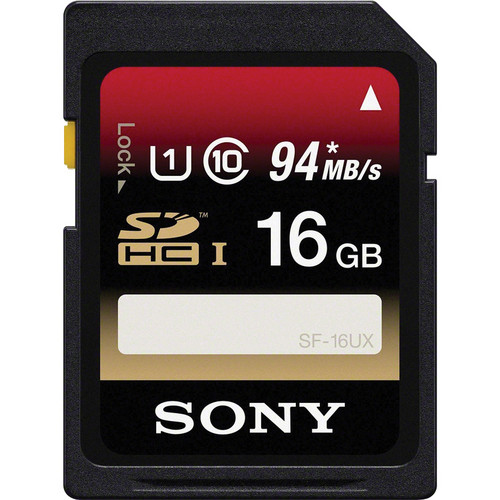 Sony 16GB SDHC Memory Card Class 10 UHS-I - 2-Pack ONLY $18.95!!!