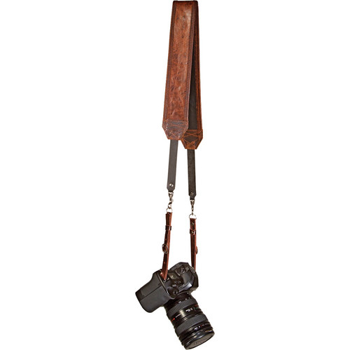 Heavy Leather NYC Classic Leather Camera Strap (Vintage Brown)