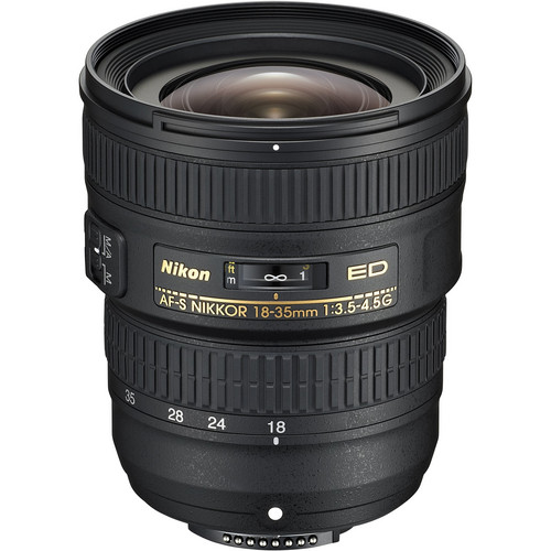 Nikon AF-S NIKKOR 18-35mm f/3.5-4.5G ED Lens