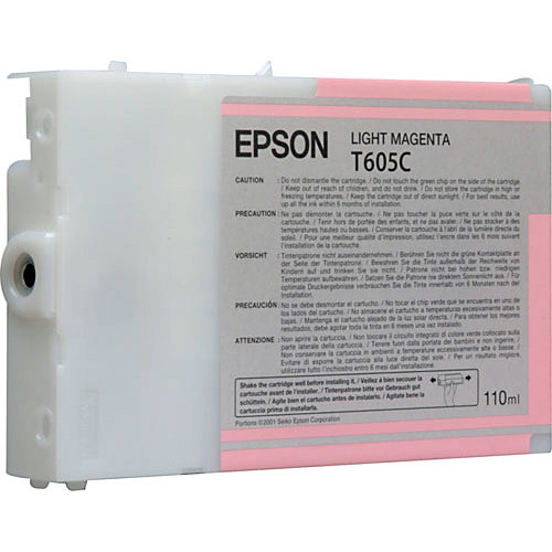 Epson UltraChrome K3 Light Magenta Ink Cartridge 110 Ml