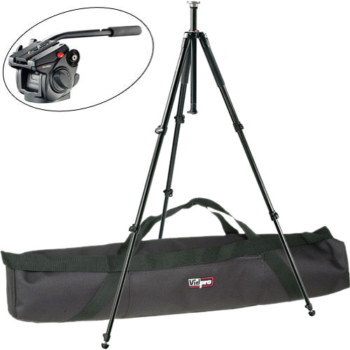 Manfrotto 501HDV,055XBK Tripod System With Bag 501HDV,055XBK B&H