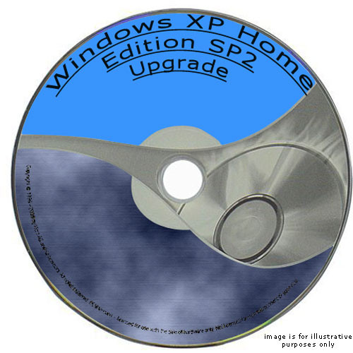 Microsoft Windows XP Home Edition SP2 Upgrade CDROM N0901294
