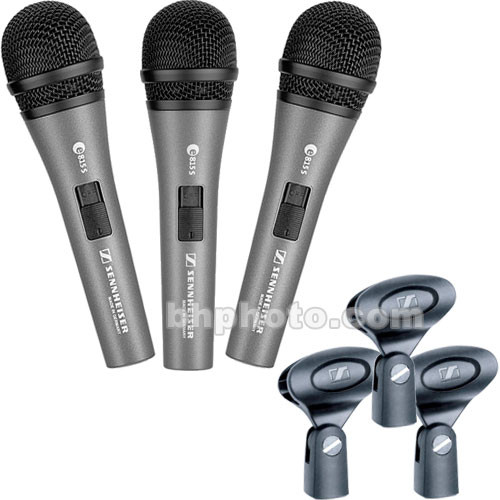 Sennheiser E815S - Cardioid Handheld Microphone Kit