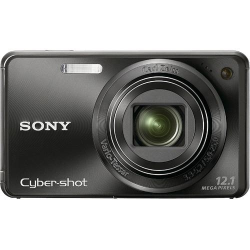 Sony DSCW290 Cybershot Digital Camera (Black) DSCW290/B B&H