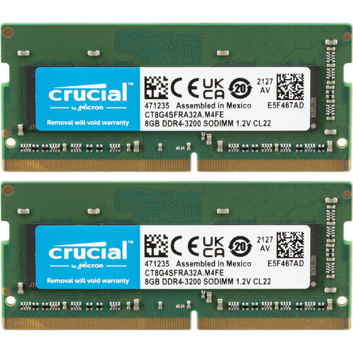 Crucial Gb Laptop Ddr Mhz Sodimm Memory Ct K G Sfra A