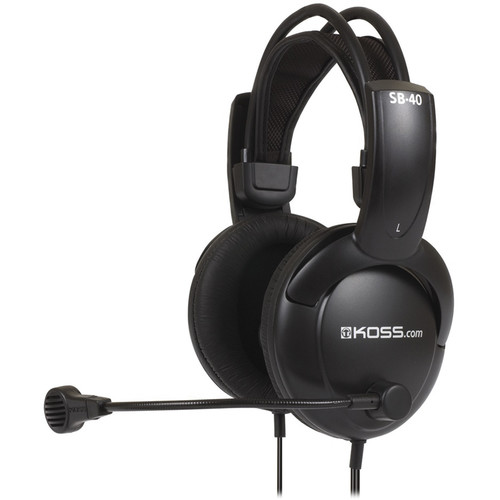 Koss SB40 Full Size Communication Headset 184755 B H Photo Video