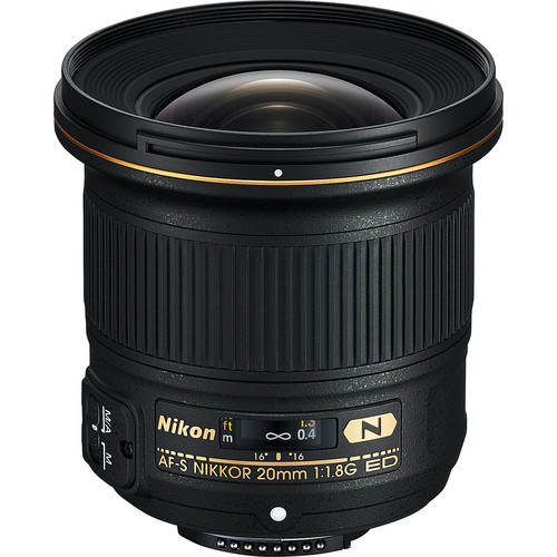 Nikon AF-S NIKKOR 20mm f / 1.8G ED